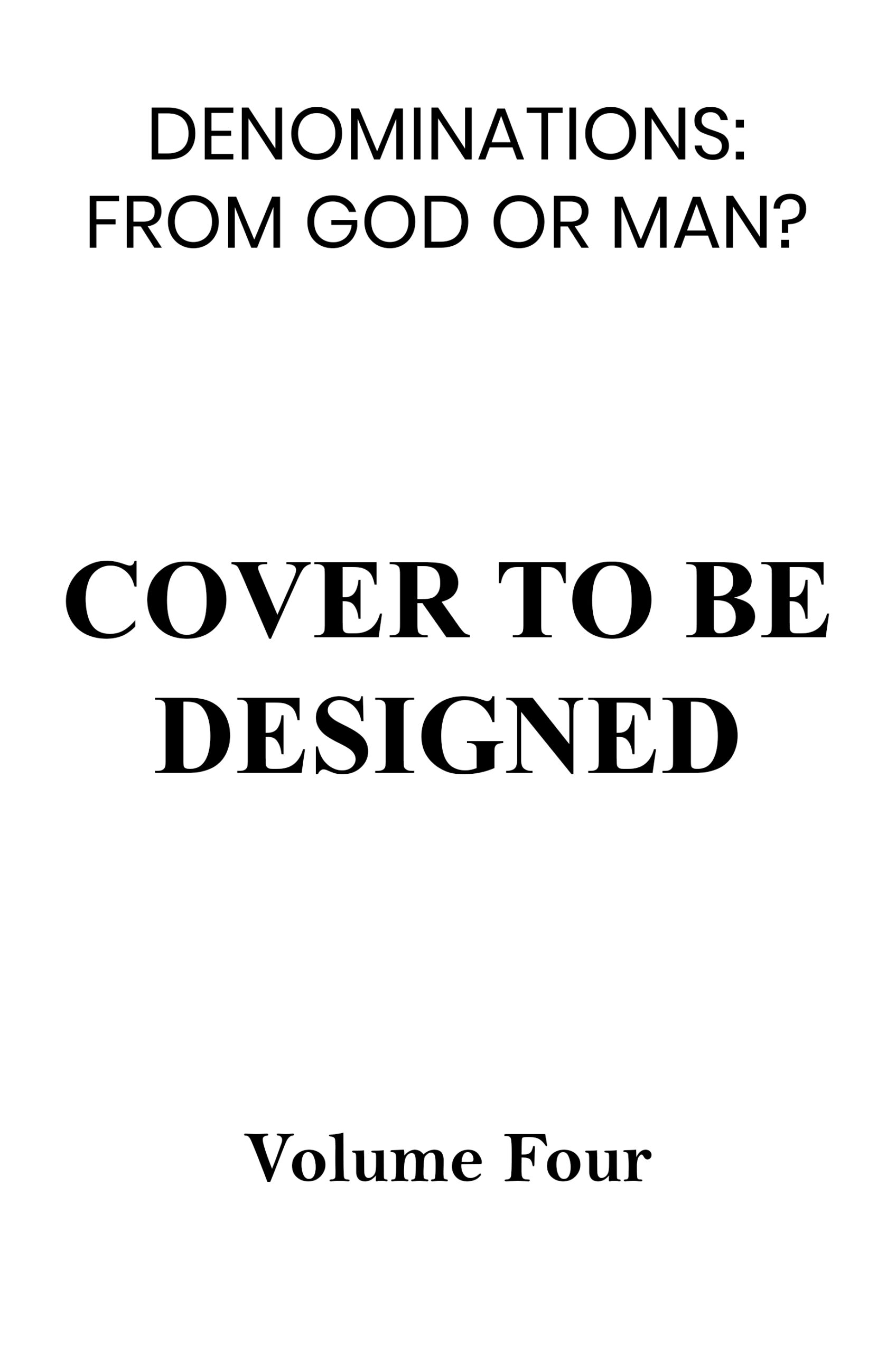 Denominations from God