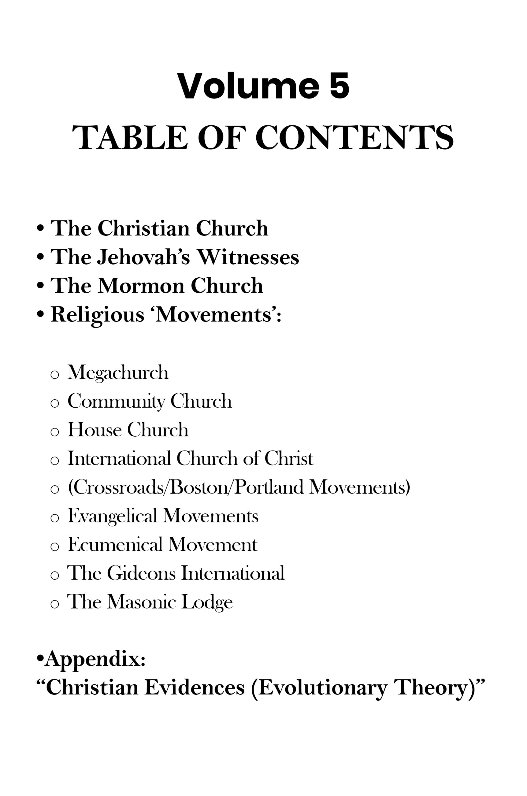 The Christian Church