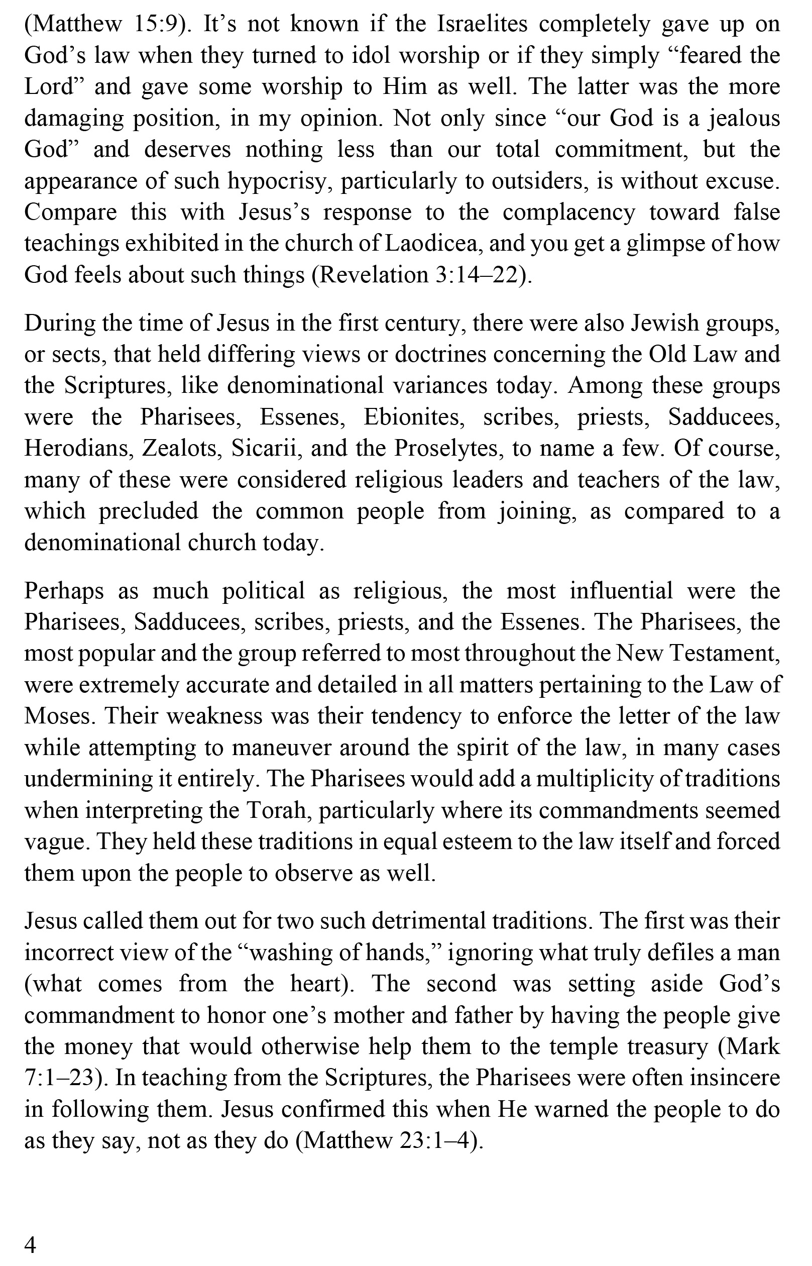 Microsoft Word Notes